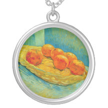 Six Oranges by Vincent van Gogh Necklaces