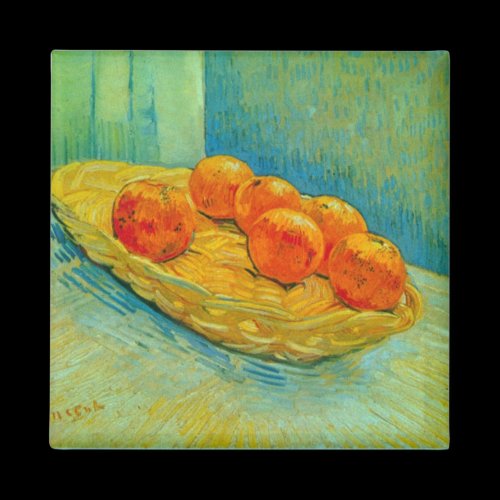Six Oranges by Vincent Willem van Gogh Magnets