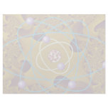 Six orbits in orange dimension letterhead template