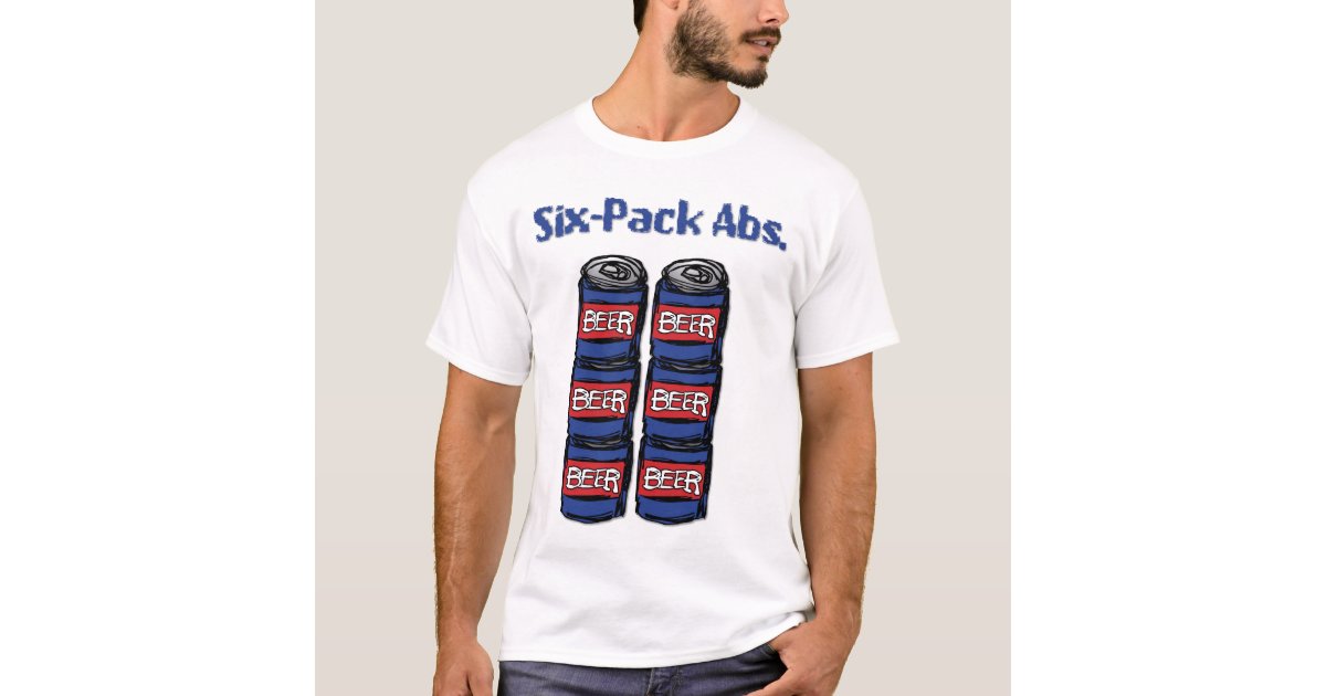 Six Pack Abs TShirt Zazzle
