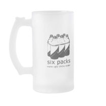 SIX PACKS MAKE UGLY CHICKS HOTTER T-shirt mugs by Shirtuosity SIX PACKS MAKE UGLY CHICKS HOTTER T-shirt mugs