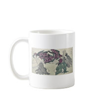 Six poets by Kitagawa, Utamaro Ukiyoe Mug