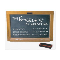 Six Principles of Wrestling Postcards