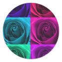 Six Roses Sticker