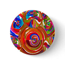 Six Sigma Circles - Reiki Color Therapy Plates V8 Button