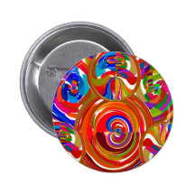 Six Sigma Circles - Reiki Color Therapy Plates V8 Button