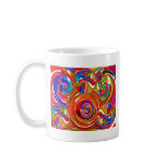 Six Sigma Circles - Reiki Color Therapy Plates V8 Coffee Mugs
