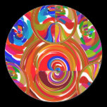 Six Sigma Circles - Reiki Color Therapy Plates V8 stickers