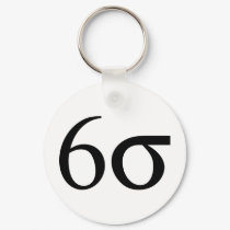 Six Sigma (Lean Six Sigma) keychains