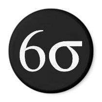 Six Sigma (Lean Six Sigma) magnets by strk3 Six Sigma (Lean Six Sigma) magnets
