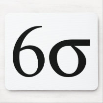 Six Sigma (Lean Six Sigma) mousepads