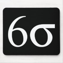 Six Sigma (Lean Six Sigma) mousepads