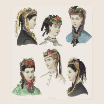 Six Victorian Beauties - Large Poster - Customized posters
