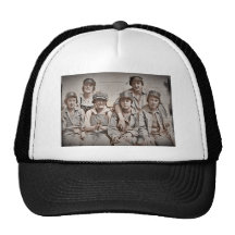 Six Women Workers on the Wharf WWII Hat