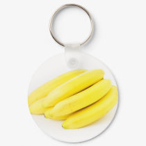 Six Yellow Bananas keychains by lifesphere Six Yellow Bananas keychains