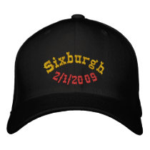 'Sixburgh' Embroidered Hat - Customized embroidered hats by imperfectiomism 'Sixburgh' Embroidered Hat - Customized embroidered hats