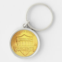 SixCentsStudio Branded Premium Keychain