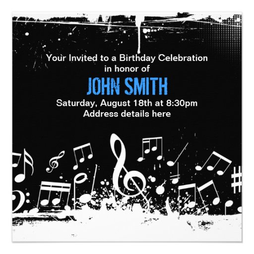 Sixteen Birthday Invitation