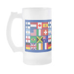 Sixteen Flags of Many Nations T-shirts, Mugs, More