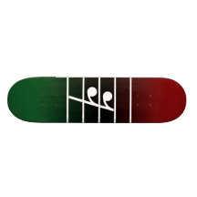 sixteenth rest2 skateboard decks