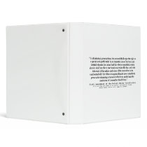 Sixth Amendment to the United States Constitution Vinyl Binder