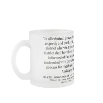 Sixth Amendment to the United States Constitution Coffee Mugs