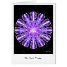 Sixth Chakra Greeting Cards