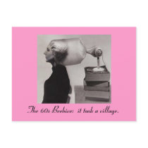 Sixties Beehive Hairdo postcards by Regella Sixties Beehive Hairdo postcards