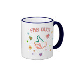 Sixties Far Out Coffee Mug