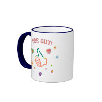 Sixties Far Out Coffee Mug