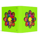 Sixties Flower Power binders