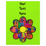 Sixties Flower Power Flyer Design