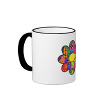 Sixties Flower Power Mug