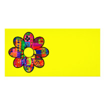Sixties Flower Power Photo Cards