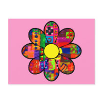 Sixties Flower Power Post Cards