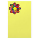 Sixties Flower Power Stationery