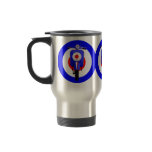 Sixties Look Scooter on Mod Target mugs