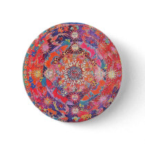 sixties mandala buttons