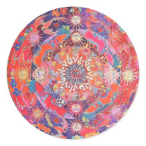 sixties mandala stickers