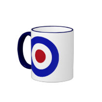 Sixties Mod RAF Emblem mugs