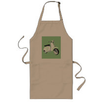 Sixties Mod Scooter aprons by tshirtypoo Sixties Mod Scooter aprons