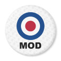 Sixties Mod Target Magnet