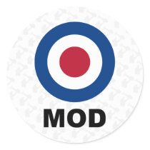 Sixties Mod Target Sticker
