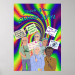 Sixties Protest Poster