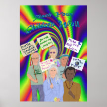 Sixties Protest Poster
