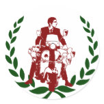 Sixties Scooter Rider Italia stickers