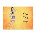 Sixties Transparent Dress postcards