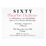 Sixtiety Birthday Invitation