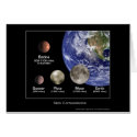 Size Comparisons Sedna Quaoar Pluto Earth- NASA cards by Space_Exploration Size Comparisons Sedna Quaoar Pluto Earth- NASA cards