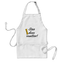 Size Does Matter aprons
